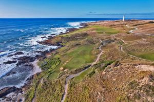 Cape Wickham 17th Reverse Aerial 2026